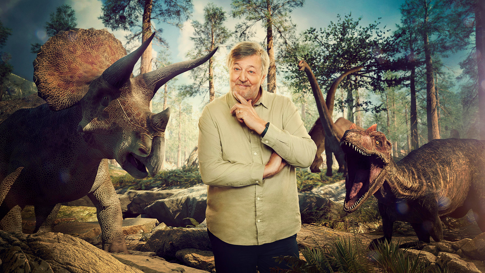 Dinosaur With Stephen Fry Image