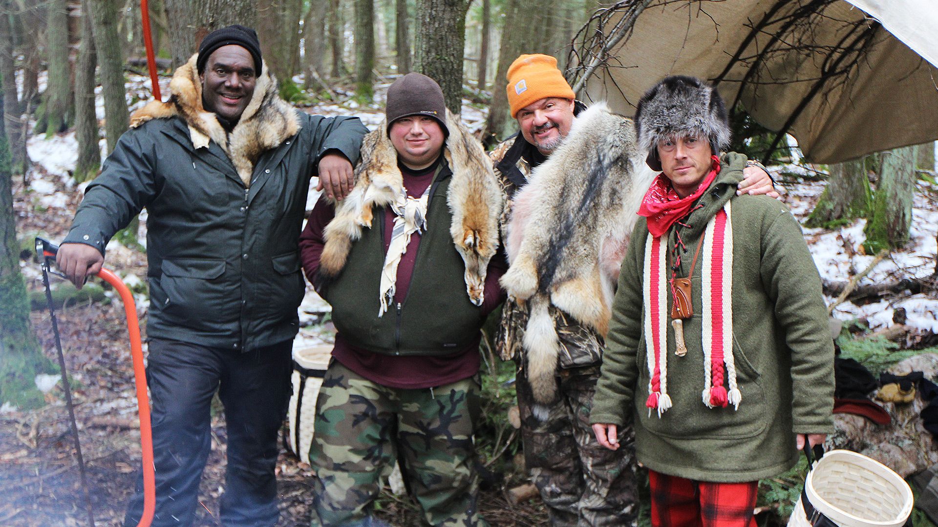 Fat Guys In The Woods Image