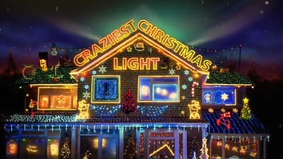 Craziest Christmas Lights banner