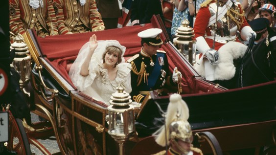 The Wedding of the Century banner