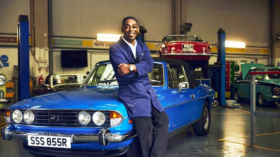 Classic Car Garage banner